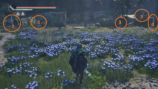 Hell is Us - Lago Cynon, solución al puzle del embalse del campo de las flores del lago cynon