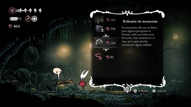 Hollow Knight Silksong - Cómo conseguir Relicario de memorias 02