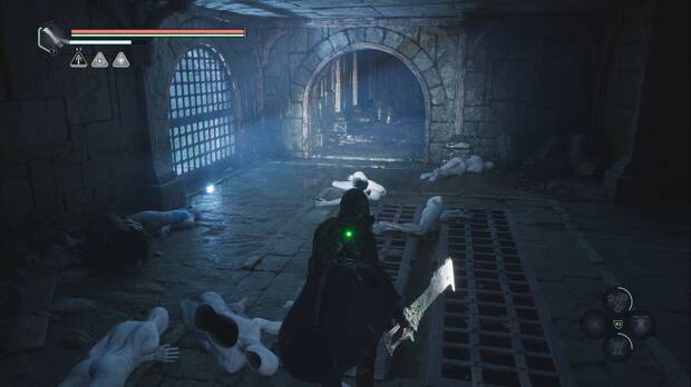 Hell is Us - Lago Cynon, desvío en la zona del túnel de la reja que lleva hasta la Vara límbica del terror, X en el embalse