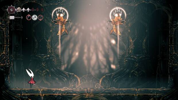 Hollow Knight Silksong - Consejos para vencer al jefe final Bailarines Mecánicos