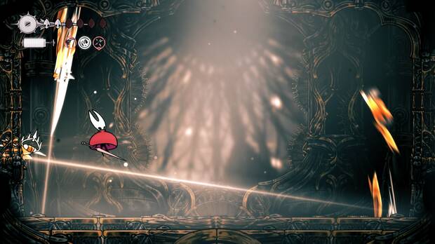 Hollow Knight Silksong - Trucos para vencer al jefe final Bailarines Mecánicos