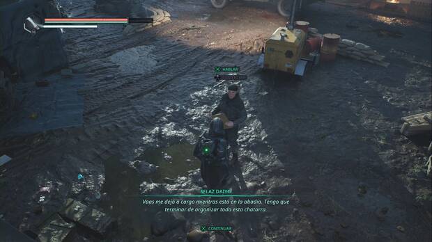 Hell is Us - Talju (atando cabos sueltos), un soldado de Jova explica que el Capitán Vaas se ha llevado a los soldados de la AAF a la abadía