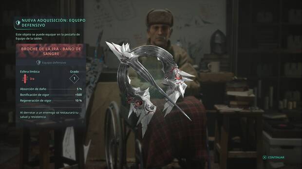 Hell is Us - Equipo defensivo, Broche de la ira - Baño de sangre