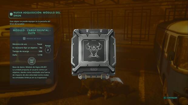 Hell is Us - Mdulos del dron, Carga frontal - lite