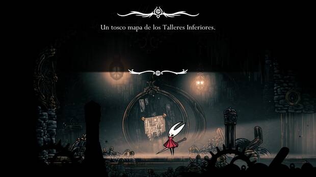 Hollow Knight Silksong - Dónde conseguir el mapa de los Talleres Inferiores