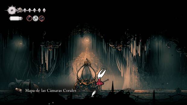 Hollow Knight Silksong - Dónde conseguir el mapa de las Cámaras Corales