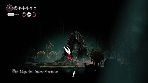 Hollow Knight Silksong - Dónde conseguir el mapa del Núcleo Mecánico