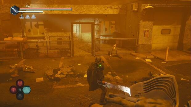 Hell is Us - Talju, puerta de la oficina de la gasolinera