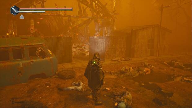 Hell is Us - Talju, ubicación de la casa en llamas al sur del ayuntamiento donde se encuentra el Panfleto