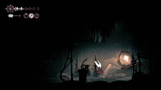 Hollow Knight Silksong - Localización del fragmento de carrete 09