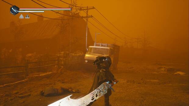 Hell is Us - Talju, granero donde se encuentra el cuarto superviviente de las bengalas