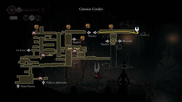 Hollow Knight Silksong - Ubicacin en el mapa de la Estacin Ventrica 03