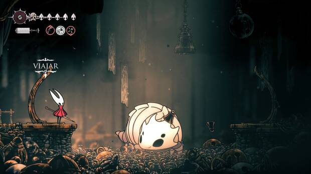 Hollow Knight Silksong - Localización de la vía campana 10