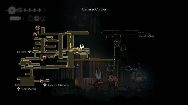 Hollow Knight Silksong - Localización de la misión Gran sabor de Telalejana para conseguir el Aceite pálido 02 en la Ciudadela