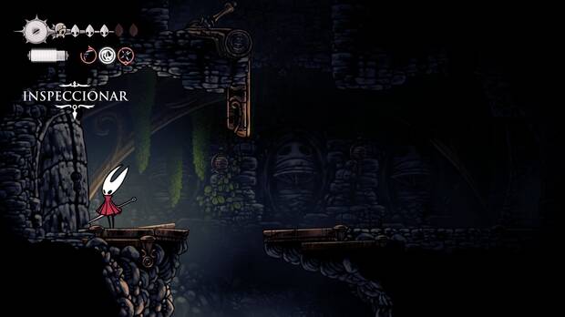 Hollow Knight Silksong - Puerta de las Gusaneras para abrir con una llave simple