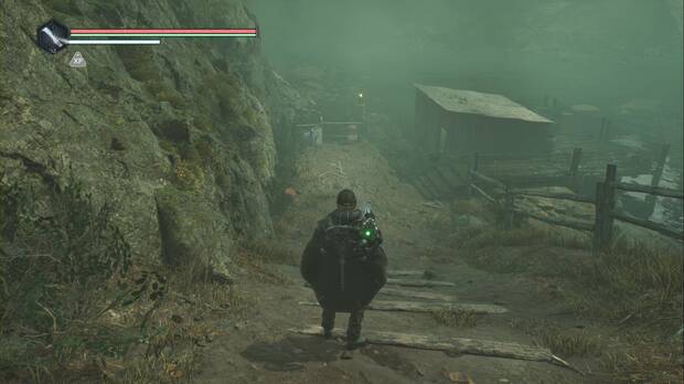 Hell is Us - Marastan, ubicación del Contenedor de combustible en el campamento de los soldados