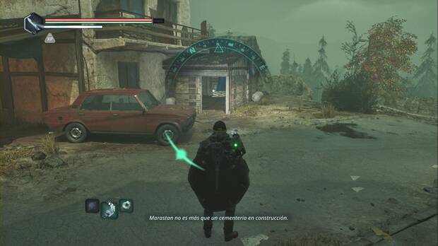 Hell is Us - Marastan, ubicación del archivo de ciudadano en el garaje de una casa al norte del pueblo