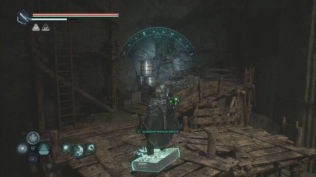 Hell is Us - La Torre de Arcas, cueva al sudeste del punto de guardado del andamio de madera de la cueva de la Torre de Arcas