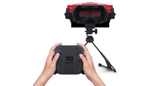 Virtual Boy llega a Switch y Switch 2 con un accesorio especial