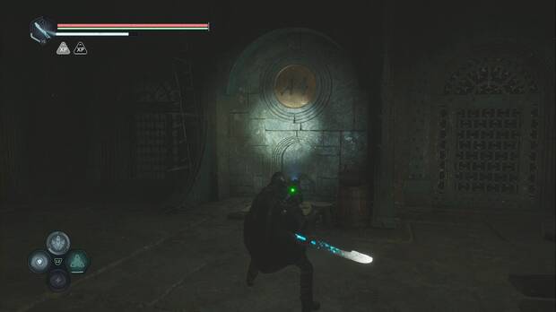 Hell is Us - La Torre de Arcas, placa A4 al subir la escalera