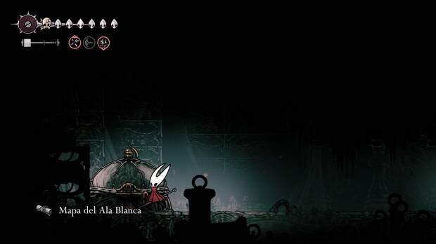 Hollow Knight Silksong - Dónde conseguir el mapa del Ala Blanca