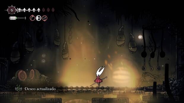 Hollow Knight Silksong - Cómo conseguir Gusasucio en escabeche de la misión Gran sabor de Telalejana