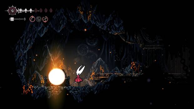 Hollow Knight Silksong - Cómo conseguir la herramienta Piedra de pedernal