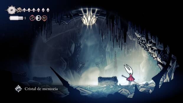 Hollow Knight Silksong - Cómo conseguir la herramienta Cristal de memoria