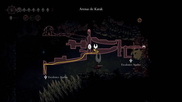 Hollow Knight Silksong - Ubicación en el mapa de la pulga perdida 25