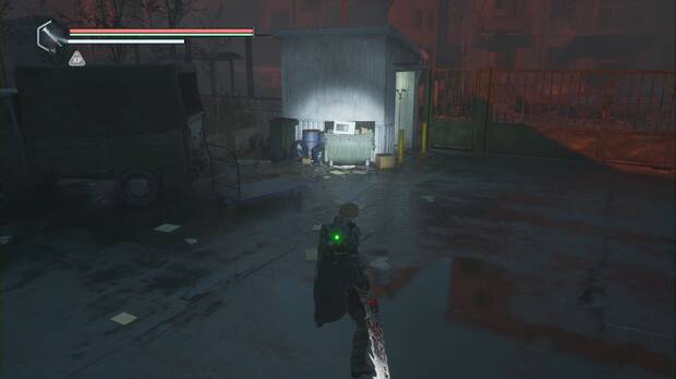 Hell is Us - Biblioteca Nacional de Lethe, ubicación de la caja fuerte del misterio Lección de historia en la entrada de servicio de la Biblioteca Nacional