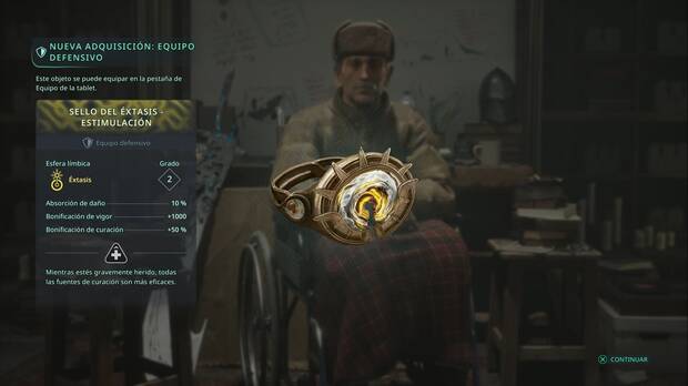 Hell is Us - Equipo defensivo, Sello del éxtasis - Estimulación