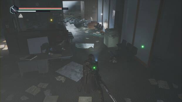 Hell is Us -  Lethe-Ministerio de Primaca Cultural, objetos en la sala grande de la exposicin, despus del despacho del mapa