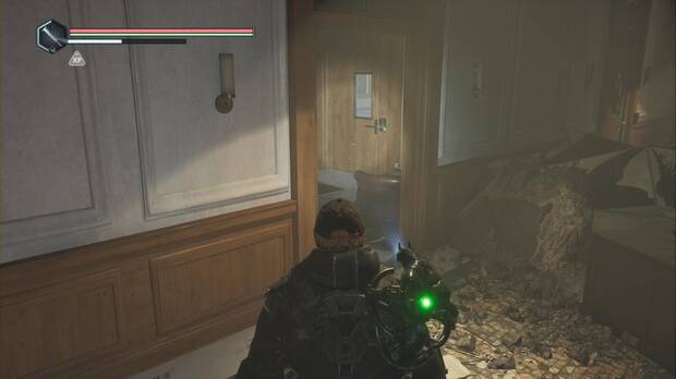 Hell is Us - Lethe-Ministerio de Primacía Cultural, puerta que se abre con la Tarjeta de acceso - Ministerio