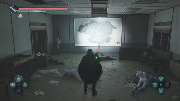 Hell is Us - Lethe-Ministerio de Primacía Cultural, ubicación del Mapa de fronteras provinciales en la sala del mapa de la zona de exposiciones