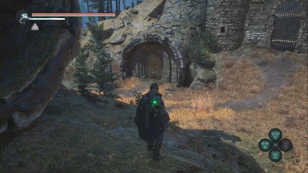 Hell is Us - Las fauces de la serpiente, puerta donde se usa el Smbolo de la luna