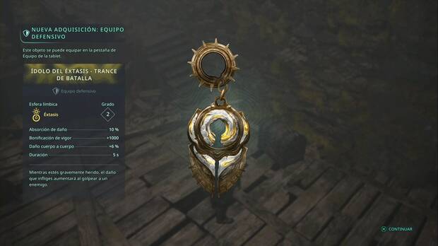 Hell is Us - Equipo defensivo, Ídolo del éxtasis - Trance de batalla