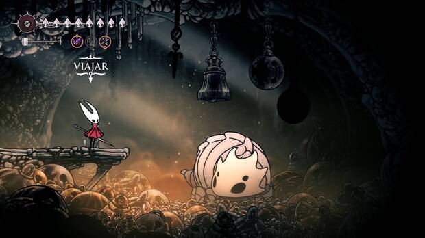 Hollow Knight Silksong - Localización de la vía campana 01