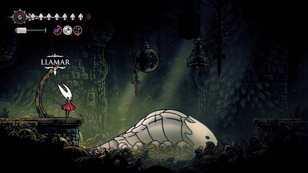 Hollow Knight Silksong - Localización de la vía campana 12