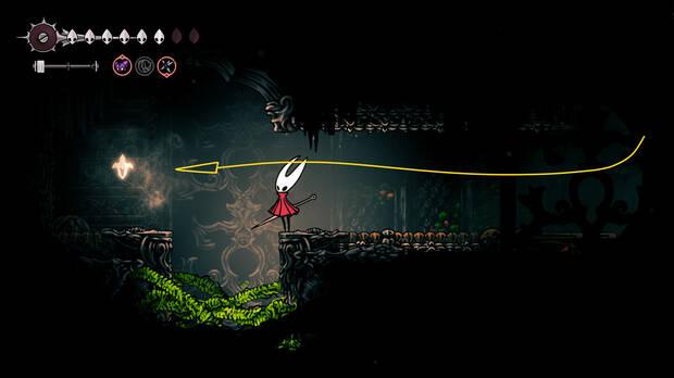 Hollow Knight Silksong - Localización del fragmento de carrete 17