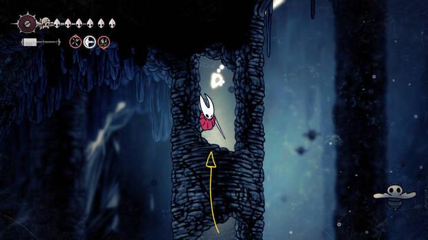 Hollow Knight Silksong - Cómo conseguir el fragmento de máscara 10