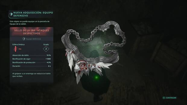 Hell is Us - Equipo defensivo, Sello de la ira - Ataques despectivos