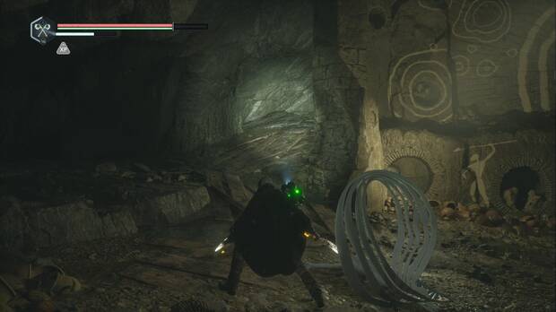 Hell is Us - Llanura de la Bruma, camino para seguir por la zona al oeste de la sala de las tres puertas