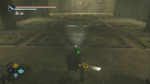 Hell is Us - Llanura de la Bruma, segundo puzle de placas en las ruinas de las Llanuras de la Bruma