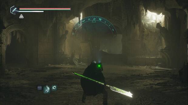 Hell is Us - Llanura de la Bruma, sala de las tres puertas despus del bucle temporal