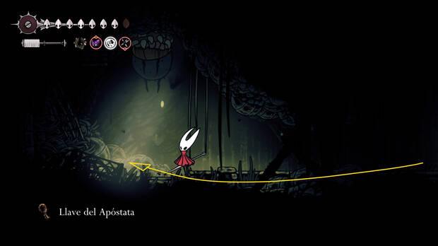 Hollow Knight Silksong - Cómo conseguir la llave del Apóstata de la Losa