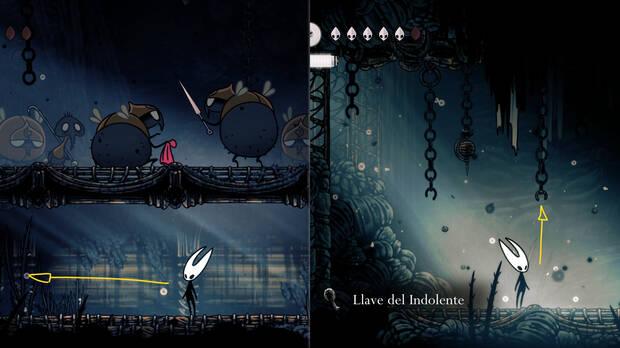 Hollow Knight Silksong - Cómo conseguir la llave del Indolente de la Losa
