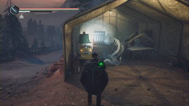 Hell is Us - Jeljin, tienda de campaña donde se puede usar la Llave del campamento arqueológico