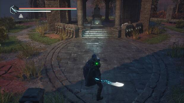 Hell is Us - Jeljin, puzle de los diales en la parte trasera de la iglesia