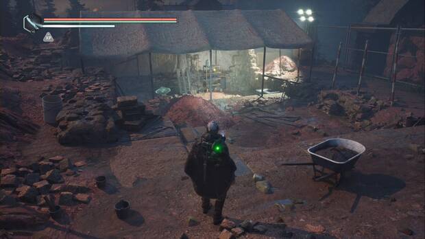 Hell is Us - Jeljin, escalera de mano que lleva a la Cmara de la pradera