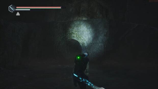 Hell is Us - Jeljin, tubería en la zona de la excavación que lleva al bucle temporal de la región